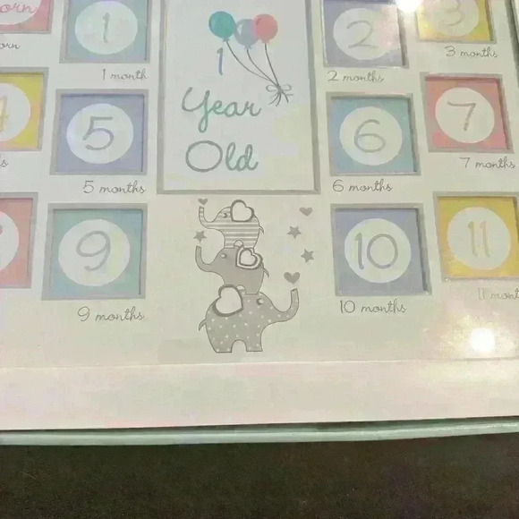 Baby’s First Year Milestone Photo Frame - Concepts Kids - Picture 5 of 5